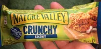 Crunchy coconut bar
