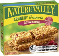 Crunchy Oats & Berries Granola Bars