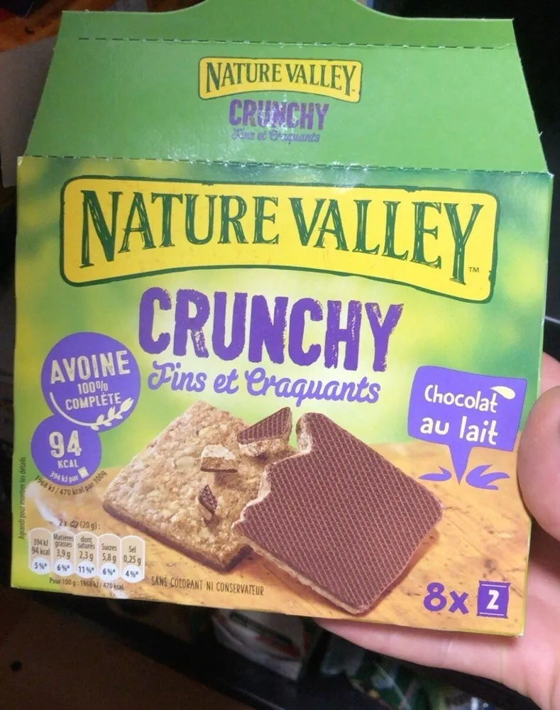Crunchy fin et craquant