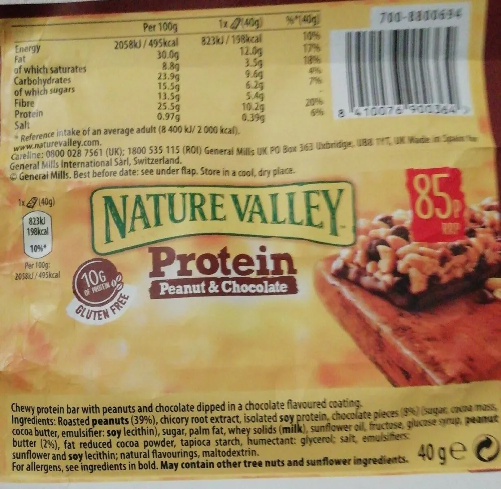 Protein peanut & chocolate