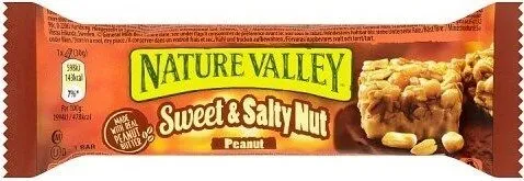 Sweet and Salty Nut Peanut Cereal Bar