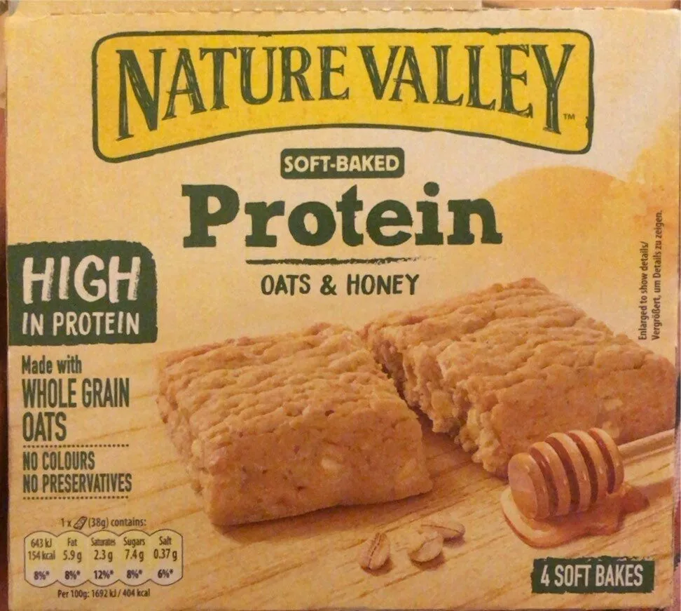 Soft-baked Protein Oats & Honey