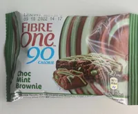 Fibre one 90 calorie choc mint brownie