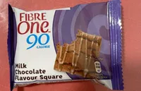 Fibre One 90 calorie Milk Chocolate Flavour Square