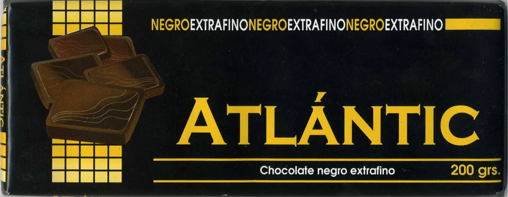 Atlántic chocolate negro 45% cacao