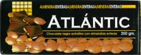 Atlántic chocolate negro con almendras 45% cacao