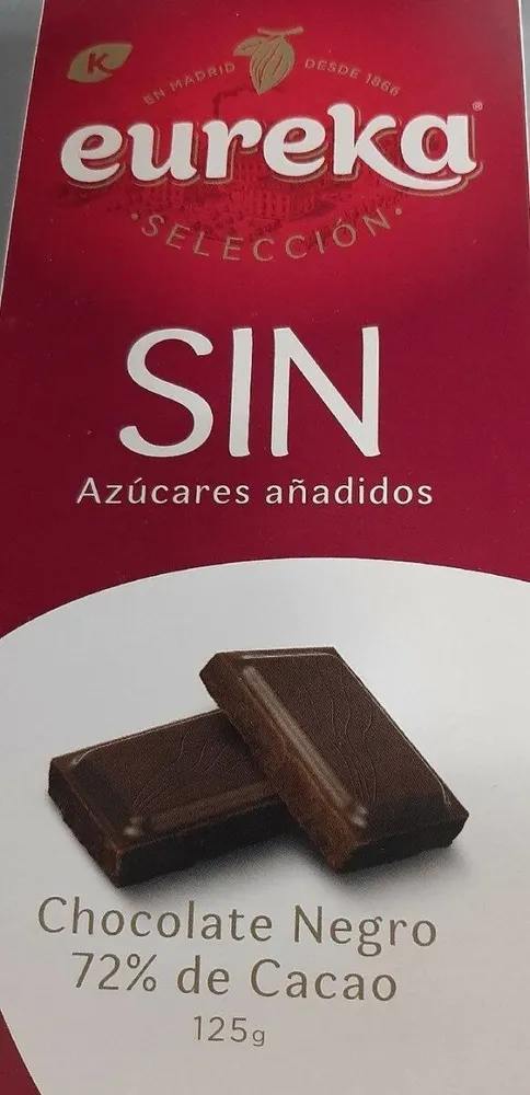 Chocolate negro 72 cacao