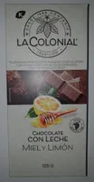 Chocolate con leche con miel y limón