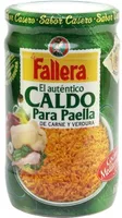 Caldo para paella de carne y verdura