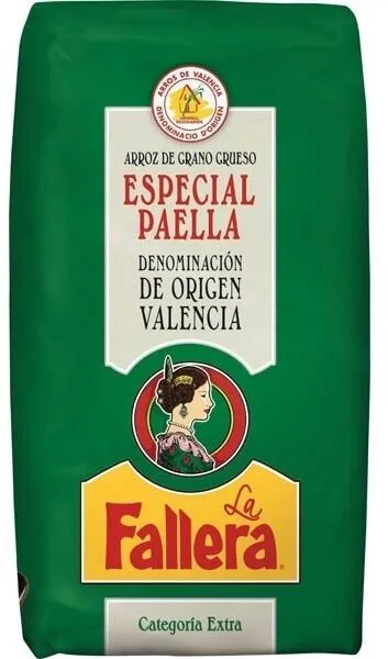 Arroz de grano grueso especial paella