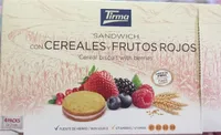 Galletas de cereales y frutos rojos