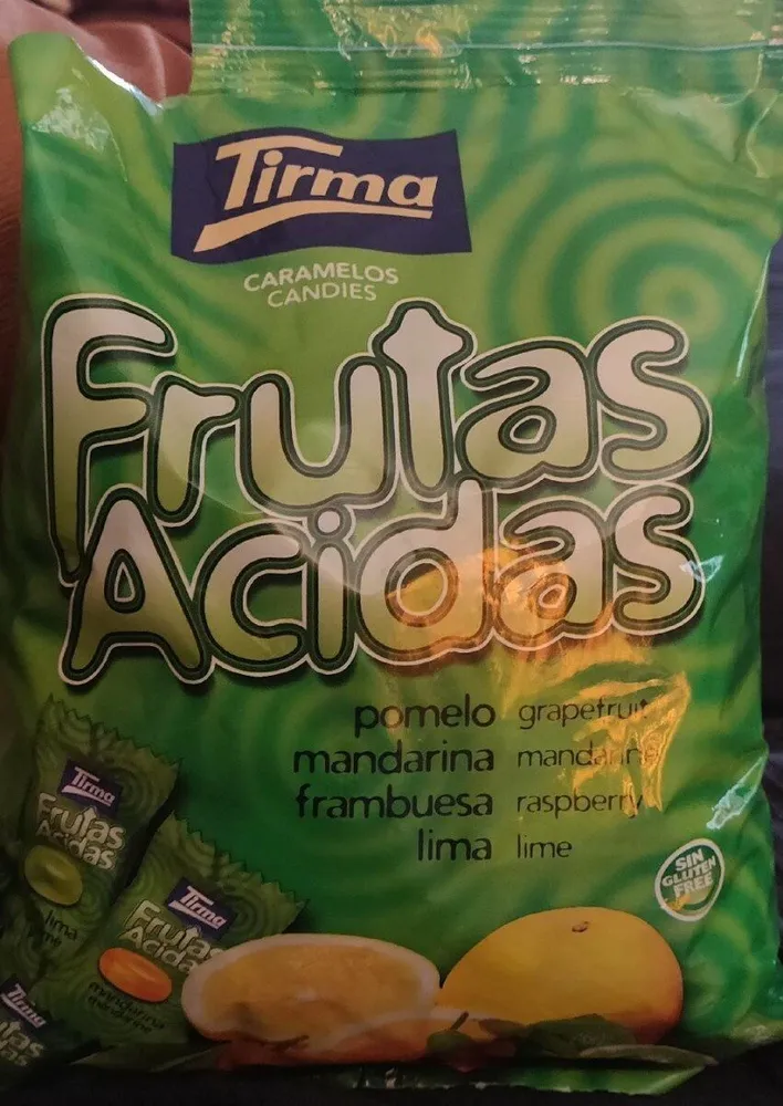 Caramelos frutas ácidas
