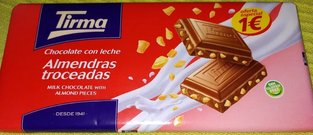 Chocolate Tirma Almendrado