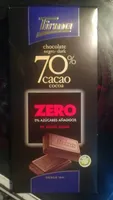 Chocolate negro 70% zero