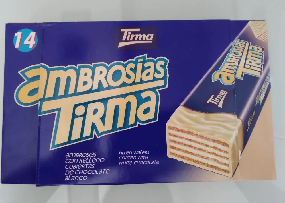 Ambrosías Tirma Chocolate Blanco