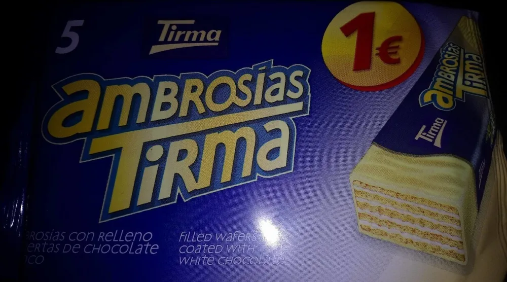 Ambrosías Tirma Choco Blanco