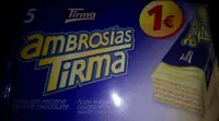 Ambrosías Tirma Choco Blanco