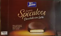 Speculoos sandwich chocolate con leche