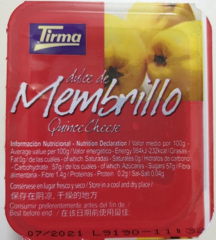 Dulce De Membrillo