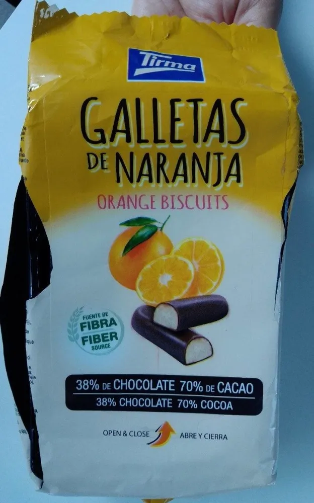Galletas de naranja