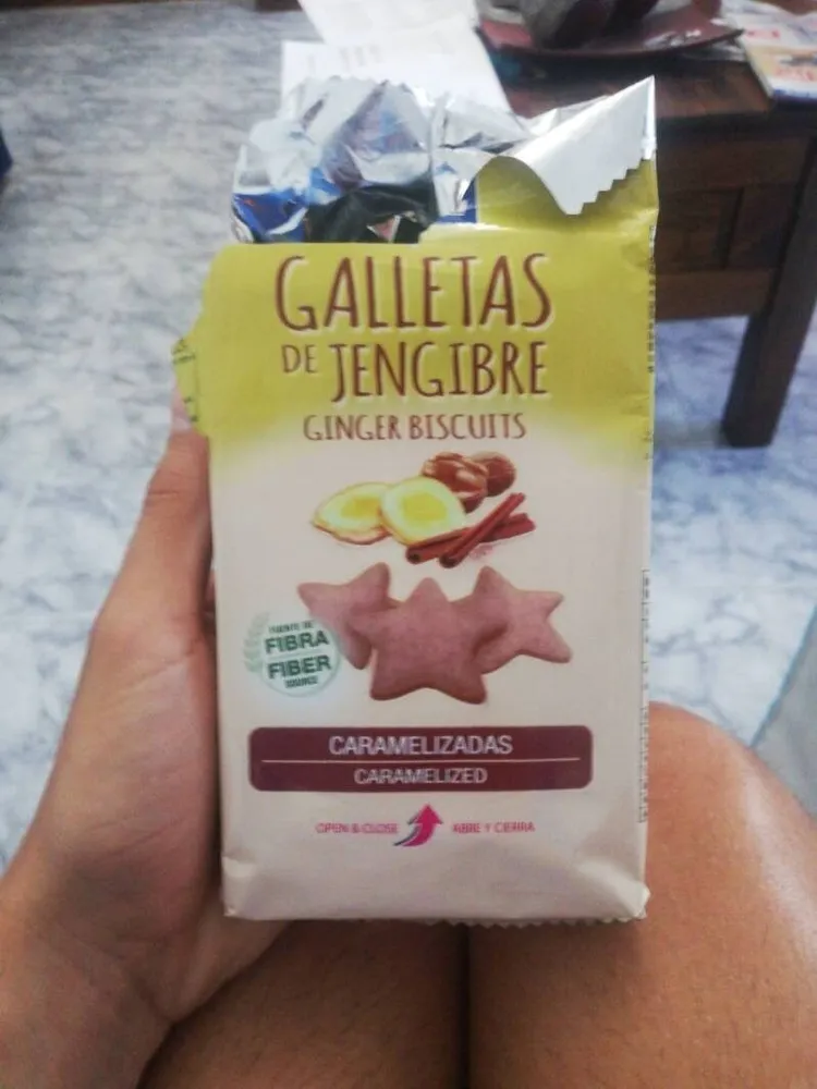 Galletas de jenjibre caramelizadas