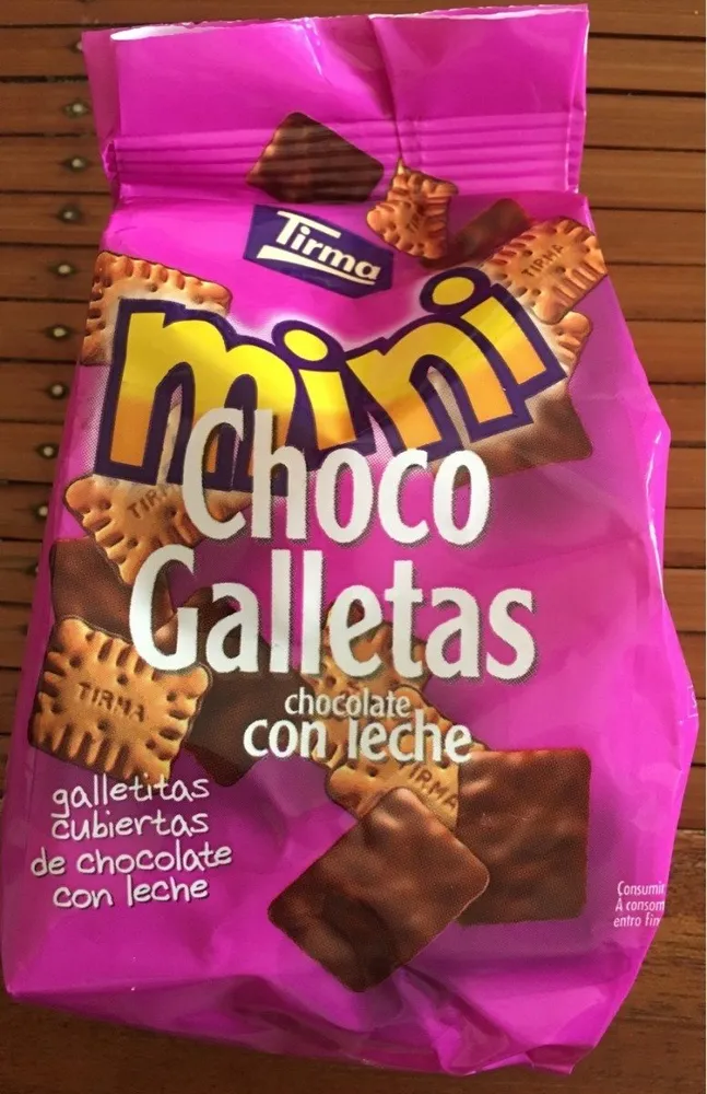 Mini choco galletas