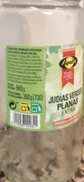 judías verdes planas