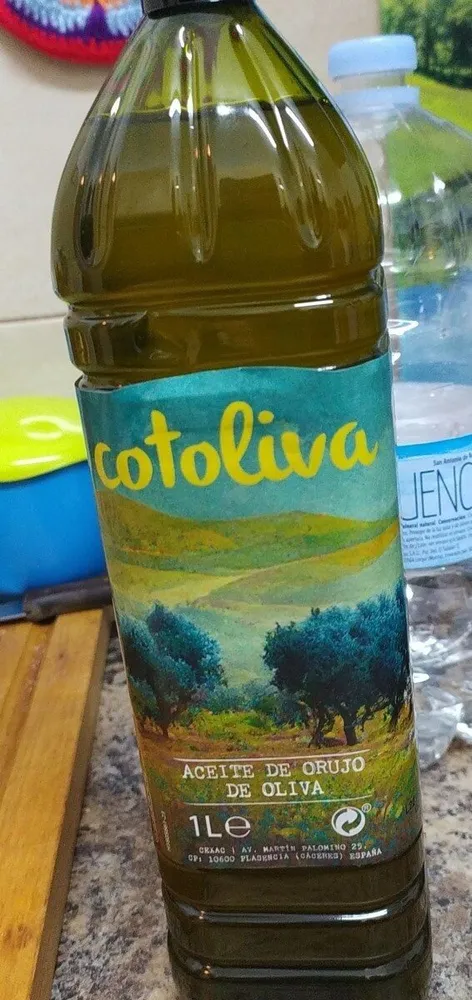 Aceite de orujo de oliva
