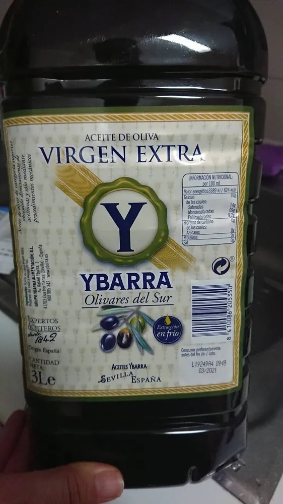 Aceite de Oliva Virgen Extra Ybarra
