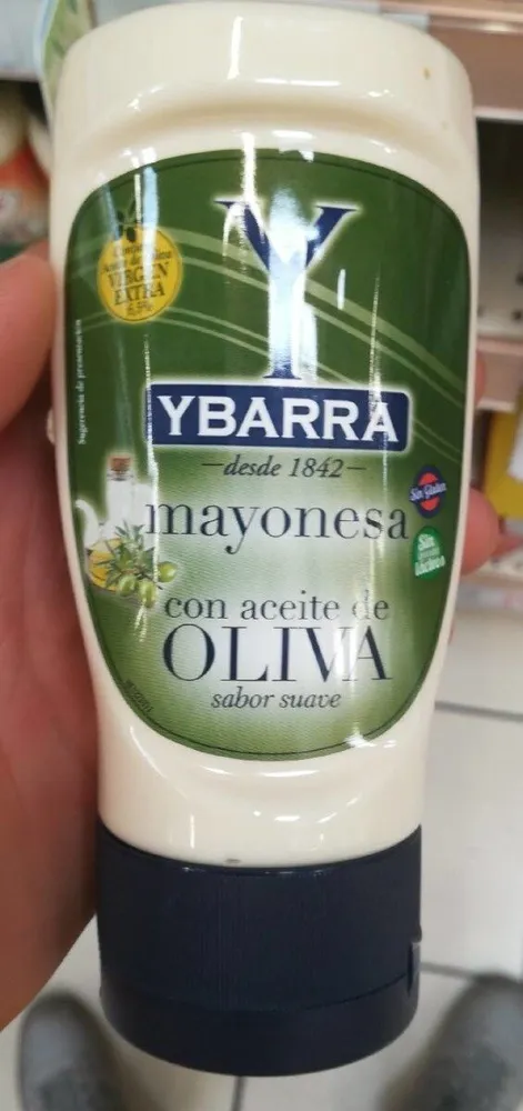 Mayonesa con aceite de oliva Ybarra