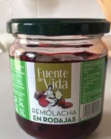 Remolacha en rodajas