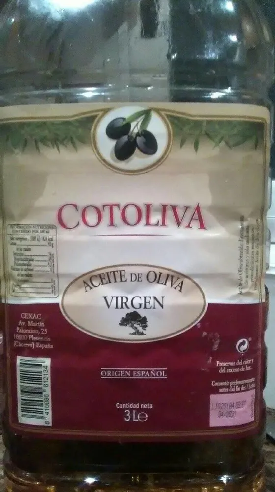 Aceite de Oliva Virgen