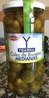 Coles de bruselas medianas