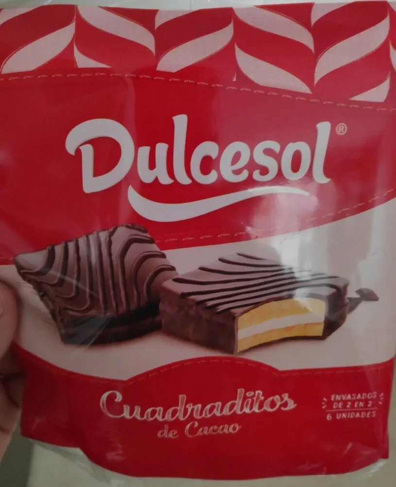 Cuadraditos de cacao
