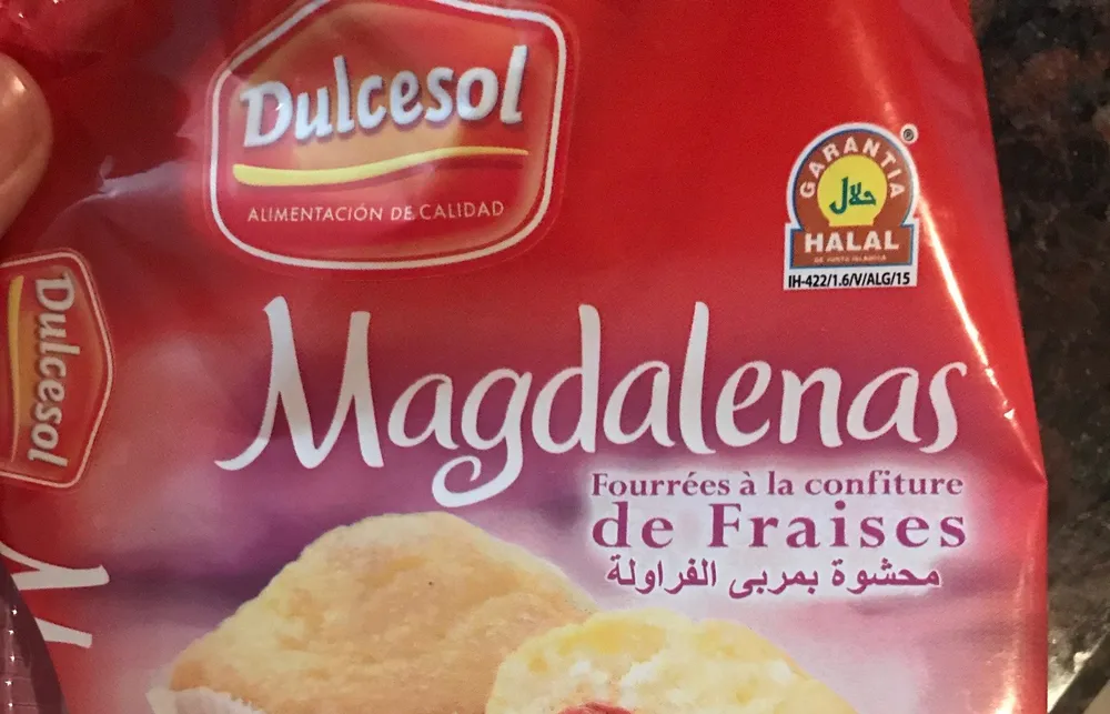 Dulcesol magdalenas fraise