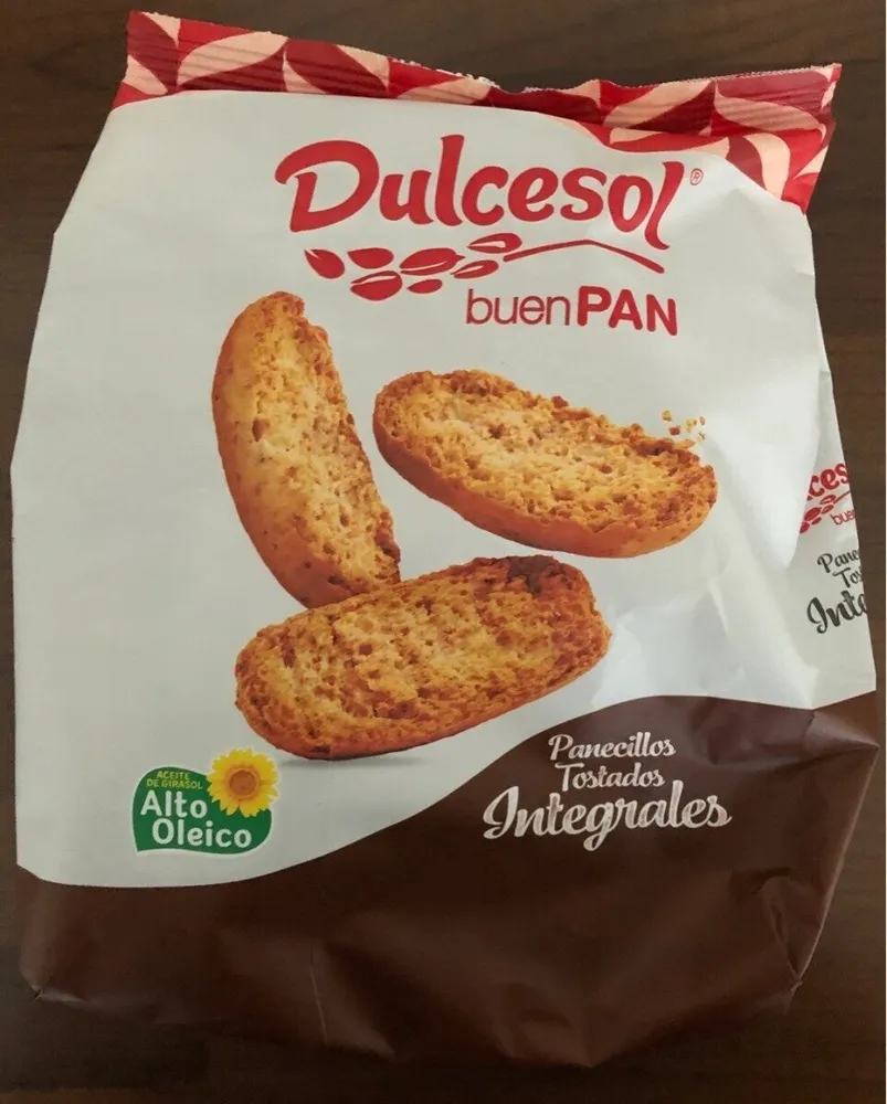 Panecillos Tostados Integrales