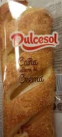 Caña rellena de crema