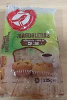 Magdalenas de cacao