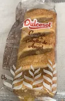 Caña rellena de cabello de ángel