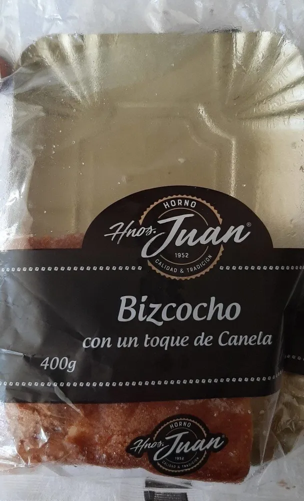 Bizcocho con un toque de canela