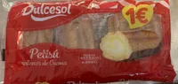 Petisú rellenos de crema