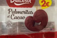 Palmeritas al cacao