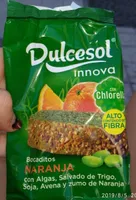 Bocaditos de naranja con algas