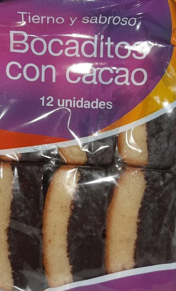 Bocaditos con cacao