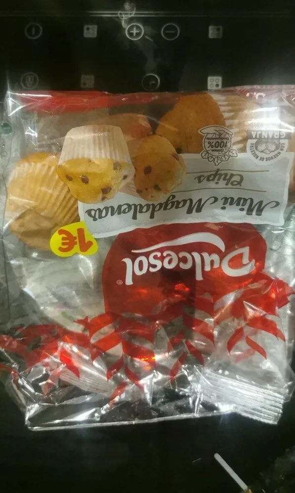 Mini magdalenas chips