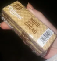 Barquillo relleno sabor cacao