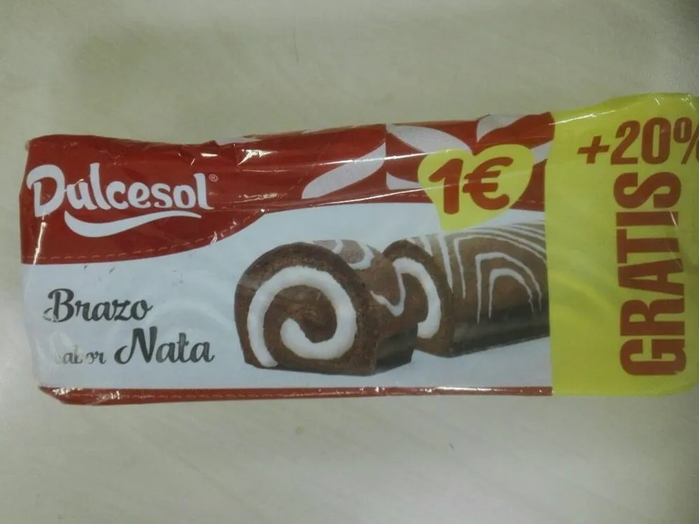 Brazo sabor nata