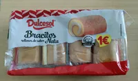 Bracito relleno de nata