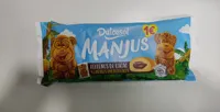 Manjus rellenos de cacao y crema