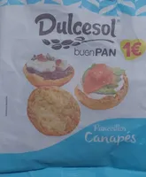 Panecillos canapés
